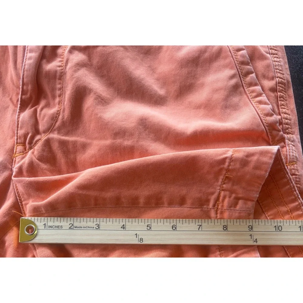 Vintage Polo Ralph Lauren Shorts Men 36 Orange Cotton Chino Travel Preppy Summer